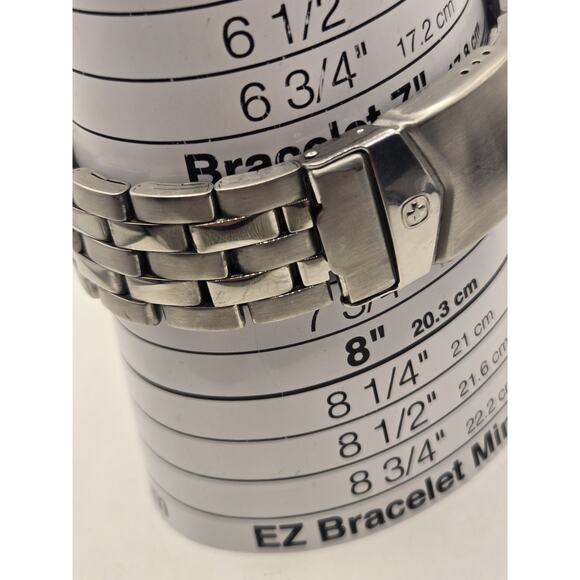 Wenger Swiss Military Men's Blue Dial Quartz 200m Dive Watch. 43mm. New Battery - Picture 4 of 14